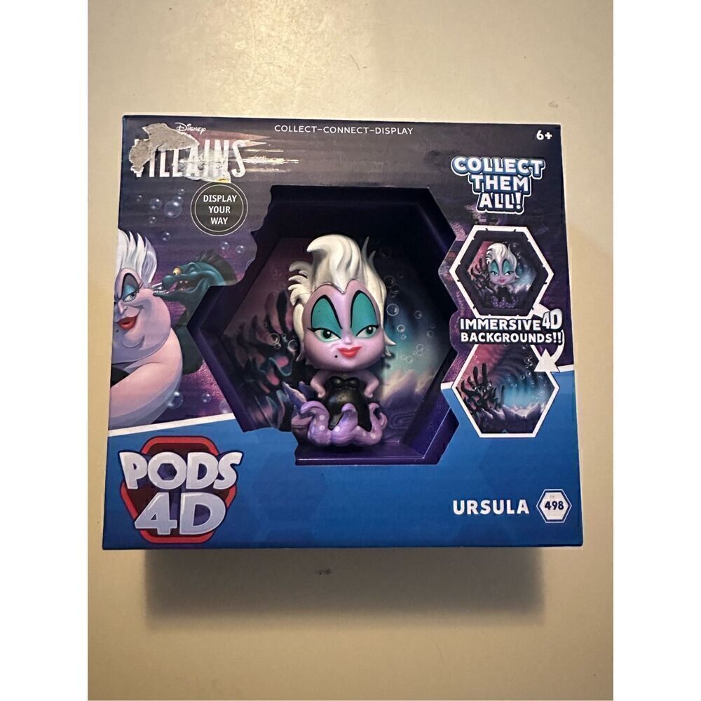 WOW Pods Disney URSULA 498 Connect Figure Collectible WOW! New in Box
